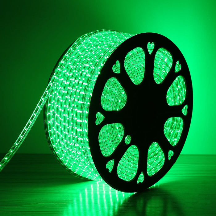 80FT Green 110v SMD-5050 LED Strip Light IP65 (7x14mm)