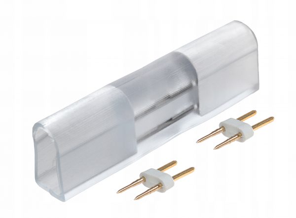 PVC Splice Connector D-Shape (15x14mm)
