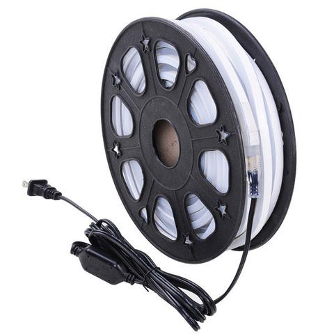 90FT blanc chaud 110v SMD-3528 LED bande lumineuse IP54