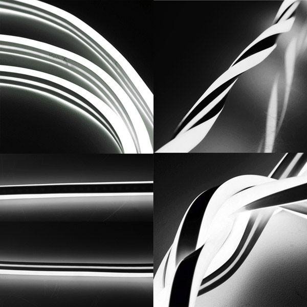 Corde / bande lumineuse au néon SMD LED blanche de 50 pieds