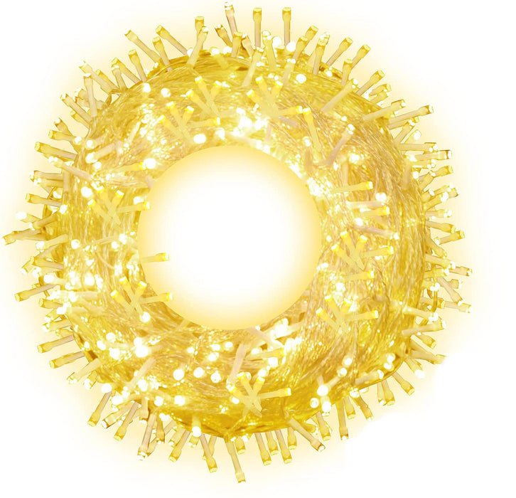 Yellow String Light 100 LED 120V