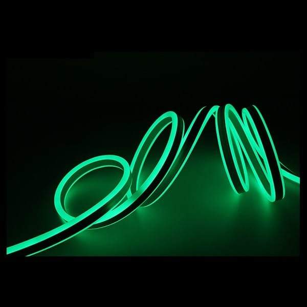 100FT Green Double Sided Ribbon LED Neon Light IP65 (8x15mm)
