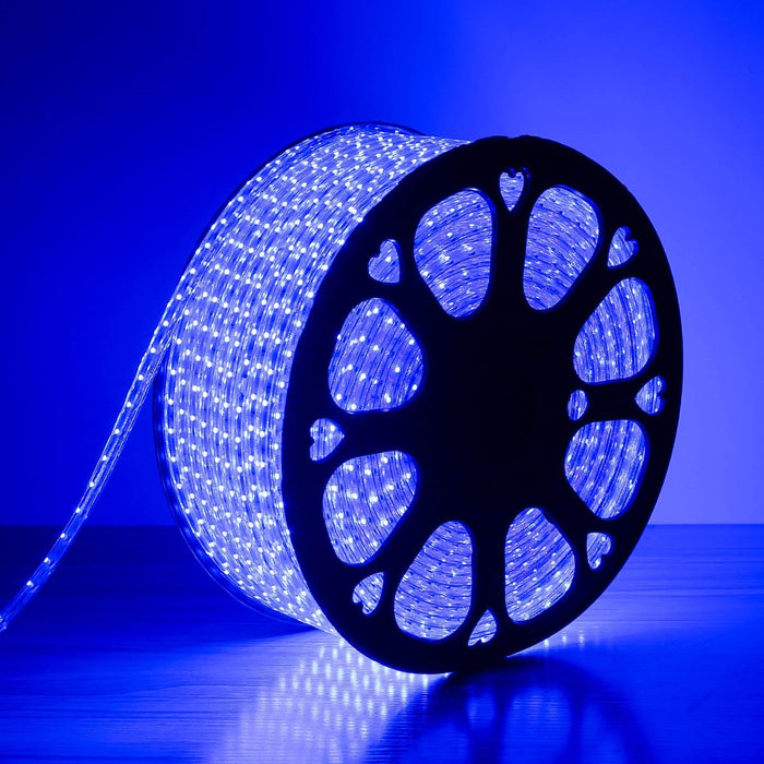 50FT Blue 110v SMD-5050 LED Strip Light IP65 (7x14mm)