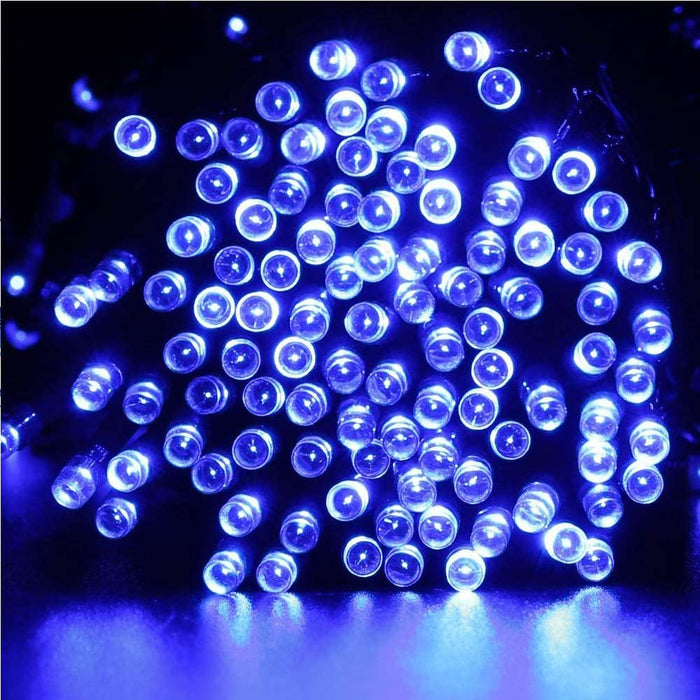 Blue String Light 100 LED 120V