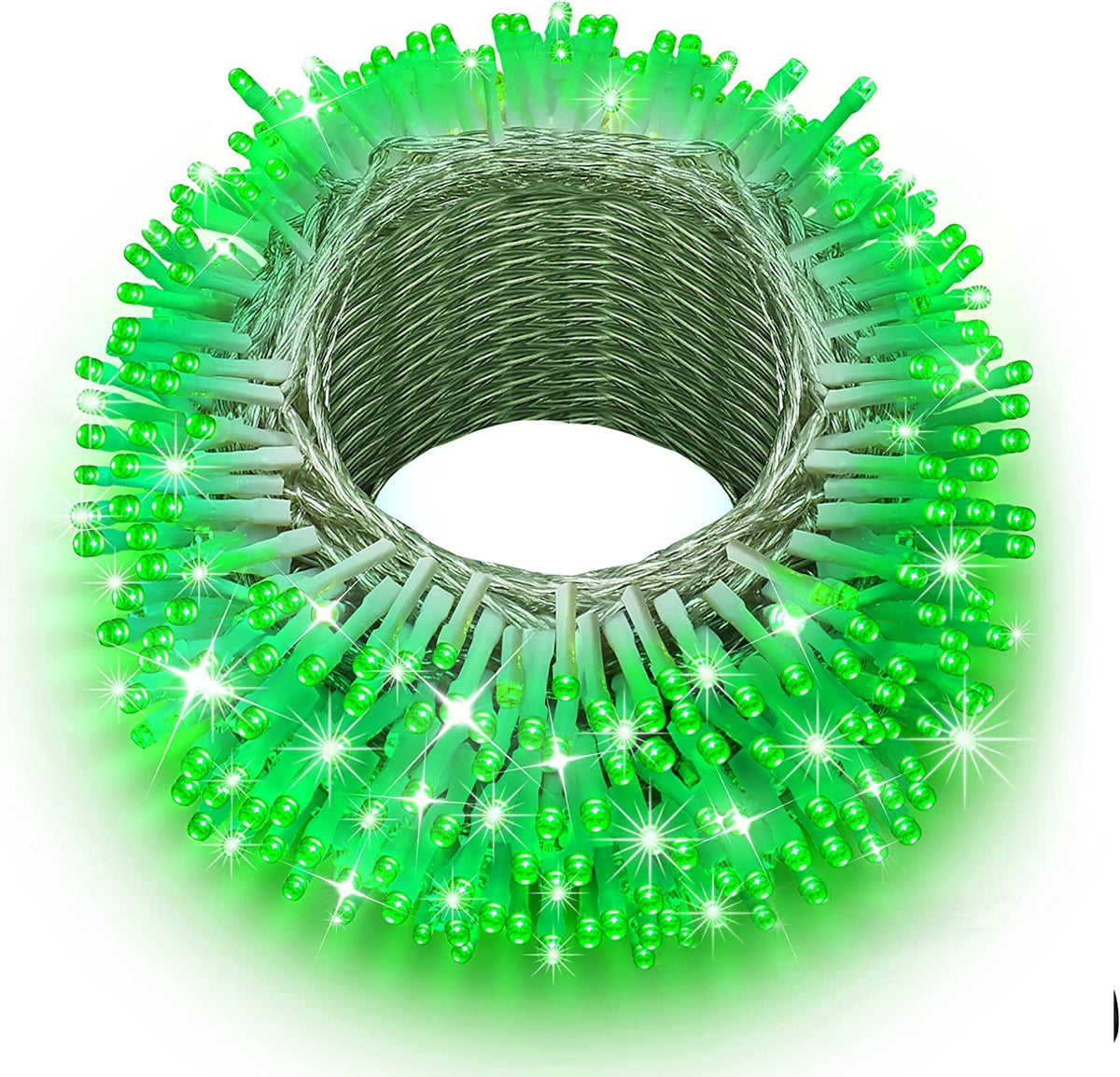 Green String Light 100 LED 120V — LED Rope Lights Canada