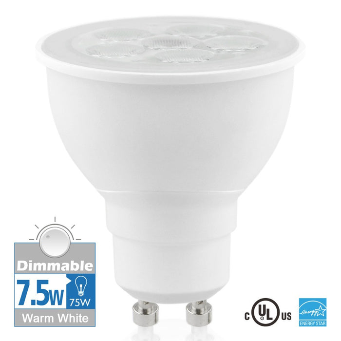 Ampoule GU10 LED 5W blanc chaud dimmable
