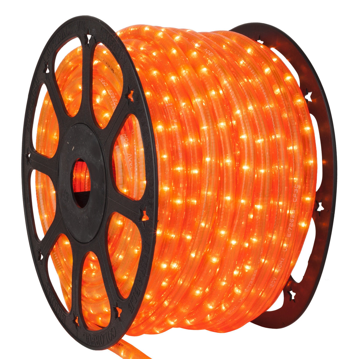 100FT Orange LED Rope Light — LED Rope Lights Canada