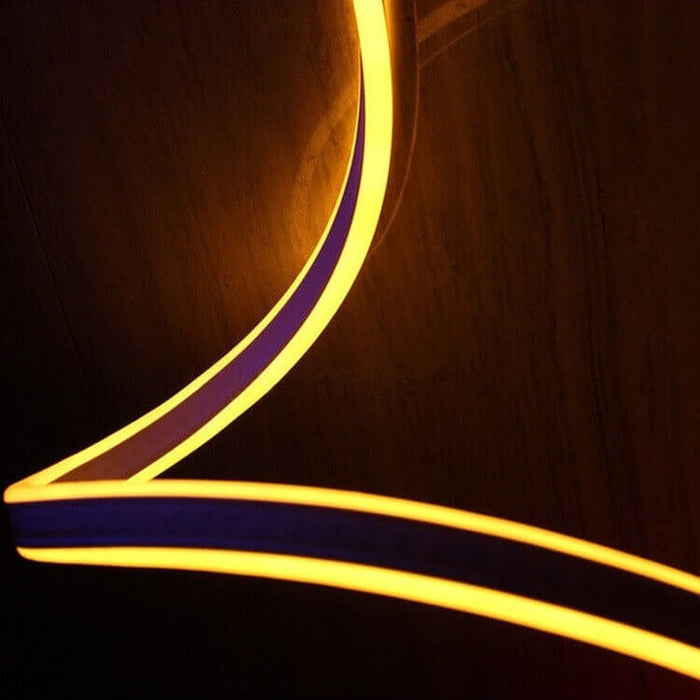 100FT Yellow Double Sided Ribbon LED Neon Light IP65 (8x15mm)